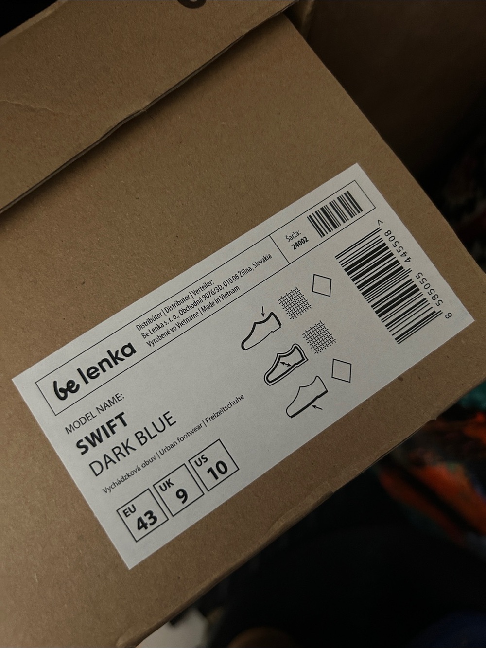 Barefoot Sneakers Be Lenka Swift - Dark Blue - Picture 5 of 10